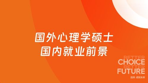 國外心理學(xué)碩士回國就業(yè)前景解析 聚焦教育咨詢領(lǐng)域的機(jī)遇與挑戰(zhàn)